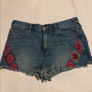 jean shorts